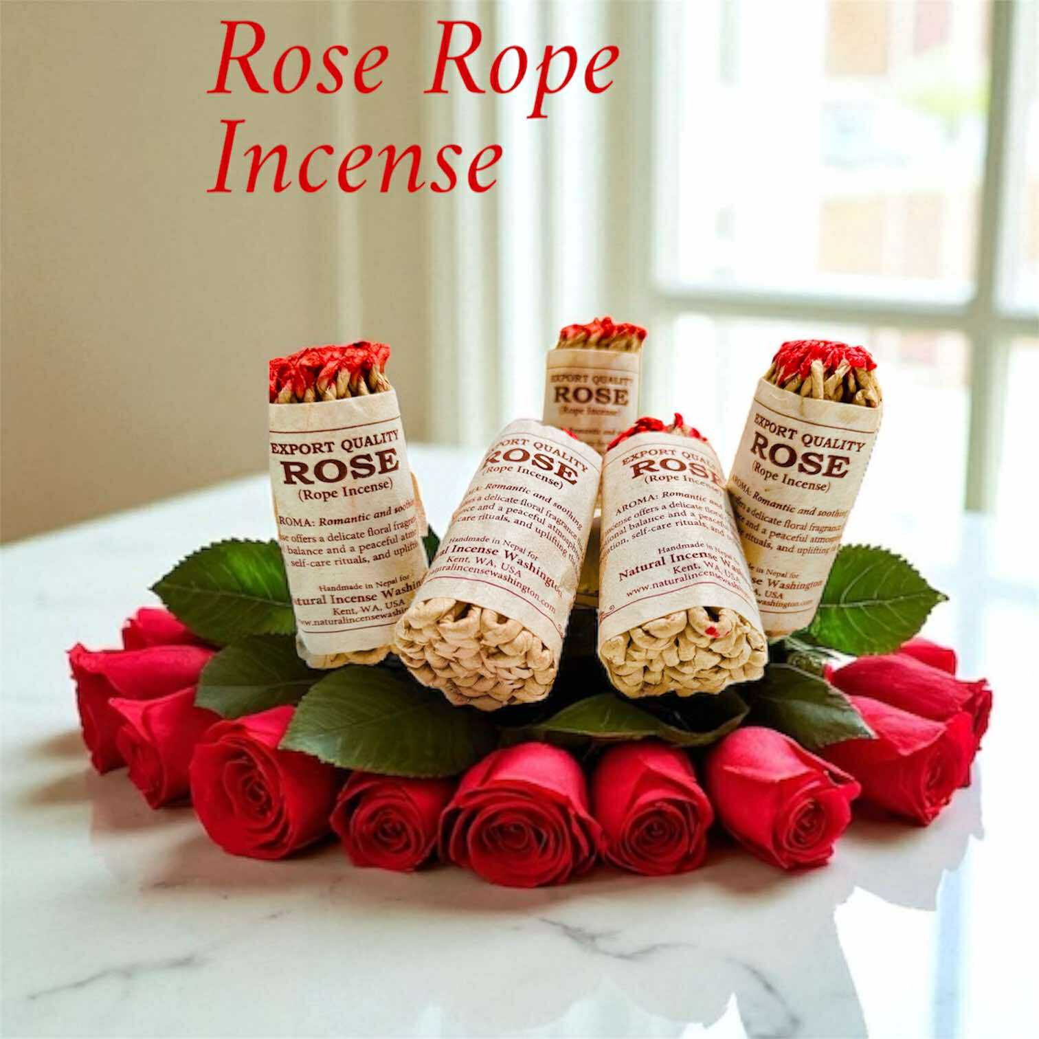 Rope Incense - ROSE - Image 3